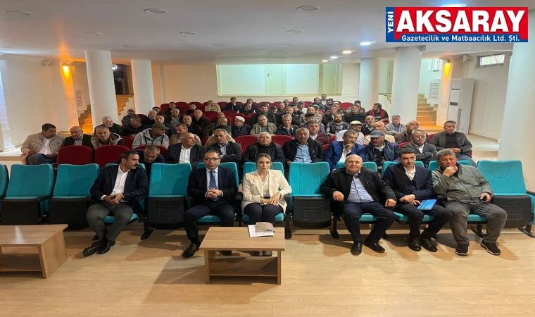 Sarıyahşi’de hibe destekleri anlatıldı