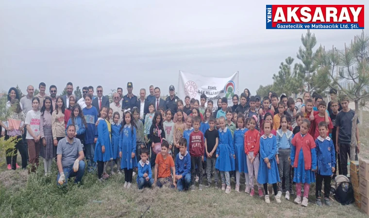 Şehidin adına hatıra ormanı oluşturuldu