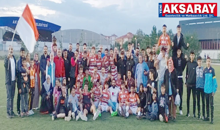 U17 LİGİ ŞAMPİYONU EKECİKSPOR