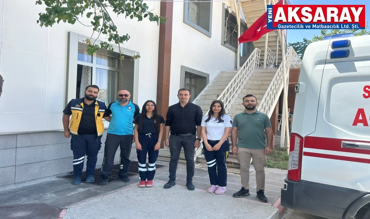 Acil Sağlık Hizmet istasyonları ziyaret ediliyor