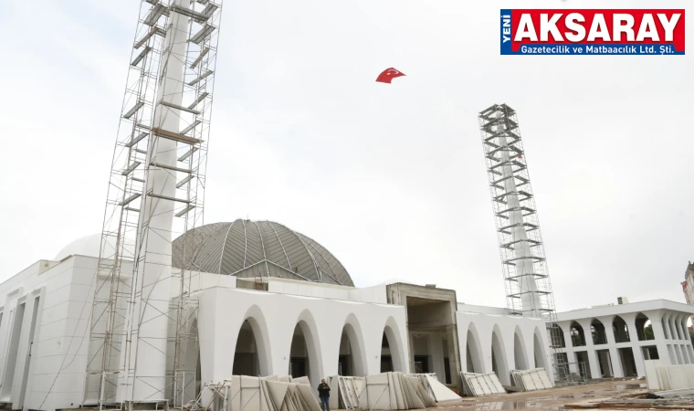 SELÇUKLU CAMİ VE KÜLLİYE PROJESİ Yüzde 75 oranında tamamlandı