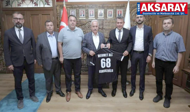 AKSARAYSPOR YÖNETİMİNDEN BİR DİZİ ZİYARETLER