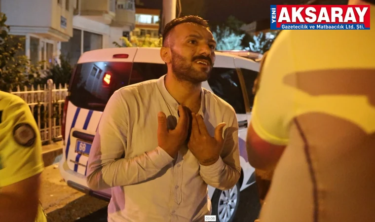 Alkollü sürücü dakikalarca polise yalvardı