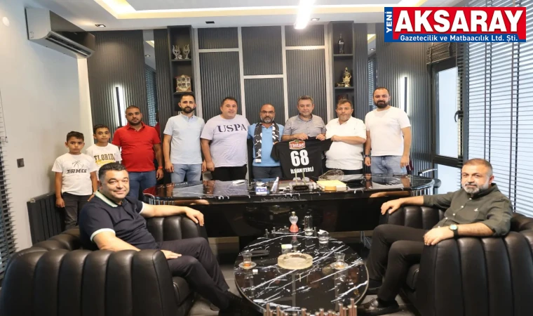 AKSARAYSPOR’A DESTEK SÜRÜYOR