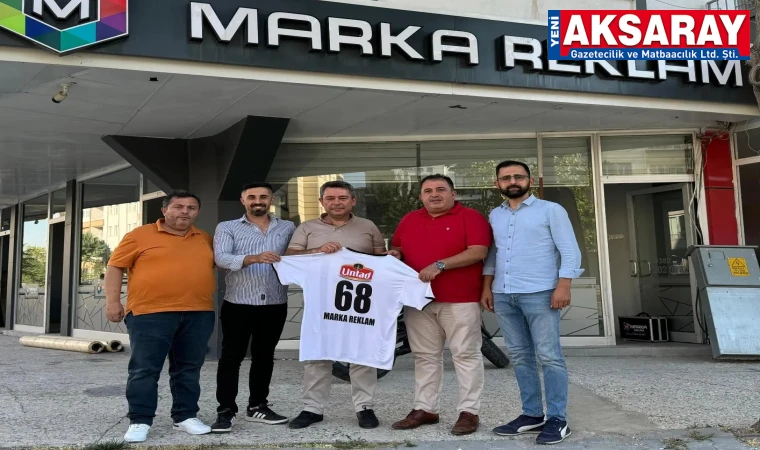 AKSARAYSPOR’A PANO DESTEĞİ