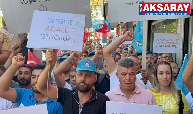 İŞÇİLER KAZAN KALDIRDI Zordayız geçinemiyoruz