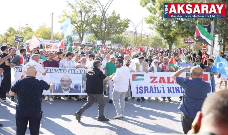 İsrail Aksaray’da bir kez daha kınandı