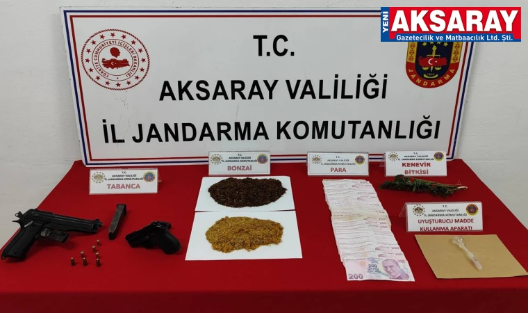 JANDARMADAN UYUŞTURUCU OPERASYONU 1 kişi tutuklandı