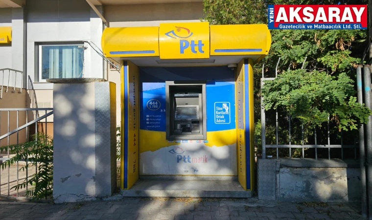 PTT ATM’si 1 aydır tamiri yapılamadı