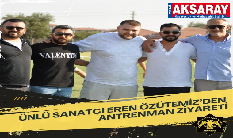 Sanatçı EREN ÖZÜTEMİZ amatör antremanında