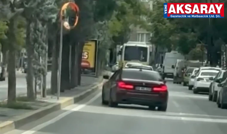 Trafikte drift attı 32 bin 233 TL ceza yedi