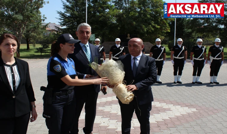 YENİ EMNİYET MÜDÜRÜ GÖREVE BAŞLADI Şehrin güvenliği en üst seviyede olacak