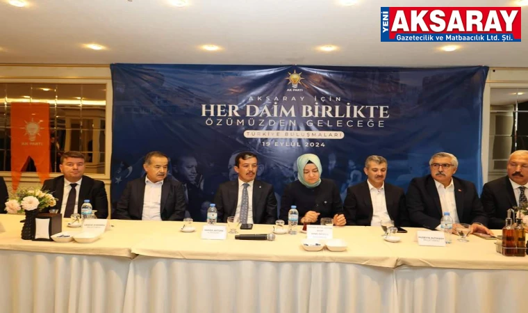 AK PARTİ TÜRKİYE BULUŞMALARI TOPLANTISI ‘Hizmetlerimiz bir günde anlatmaya sığmaz’