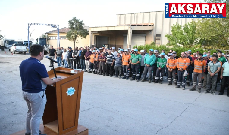 BAŞKAN DİNÇER TEMİZLİK EKİPLERİNE İSİM BULDU Şehrin sessiz kahramanları