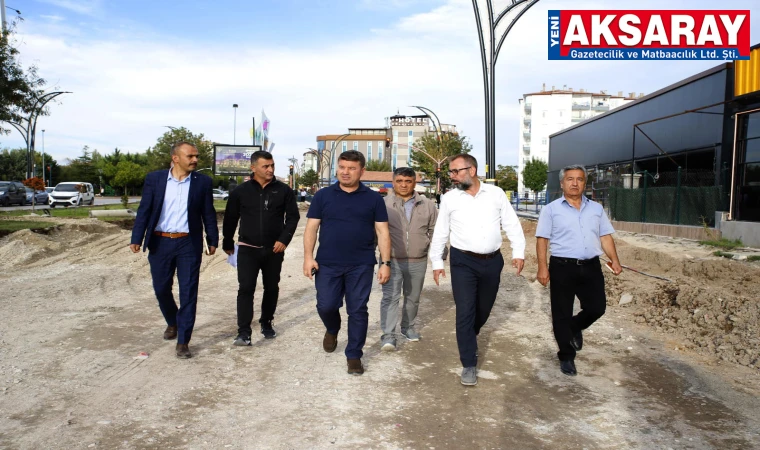 BAŞKAN’DAN MESAJ VAR  ‘Altyapı bitince kafeler caddesi ışıl ışıl olacak’