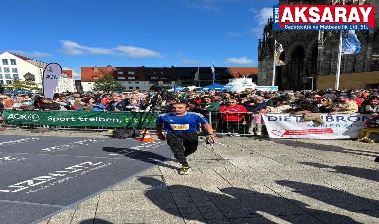 Maratoncu hemşehrimiz Aksaray’da dağ yürüyüşüne katıldı