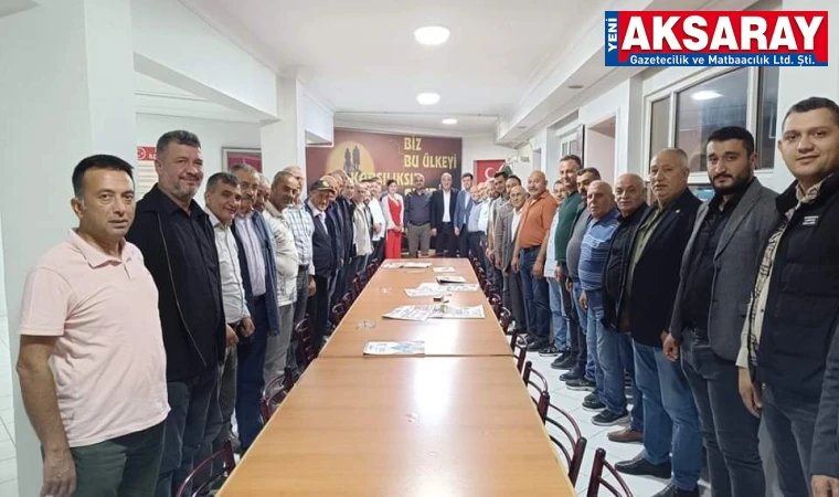 MHP, gelişmeleri aylık toplantıda ele aldı