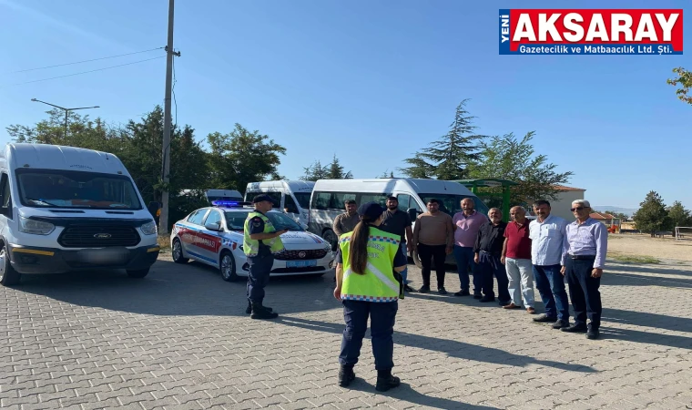 Öğrenciye trafik bilgisi, servislere ise denetim