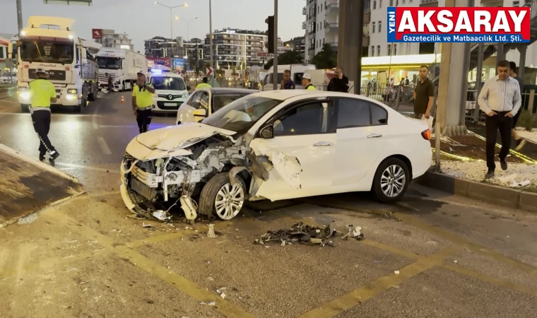 Trafik kazasında 1 ağır yaralı