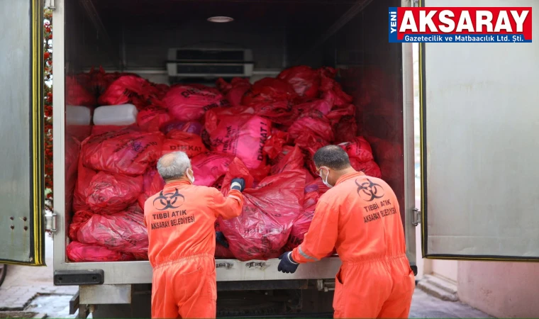 Günde 1 ton tıbbi atık toplanıyor