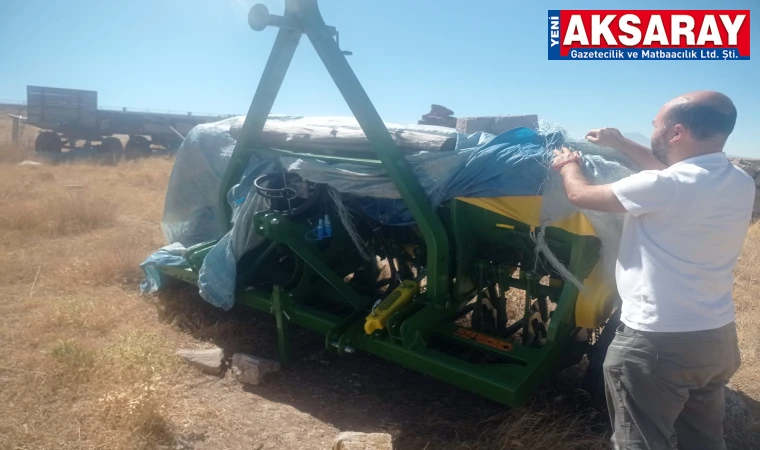 KIRSAL KALKINMA DESTEKLERİNDEN YARARLANANDILAR  Çiftçinin makina ve ekipmanları kontrol edildi