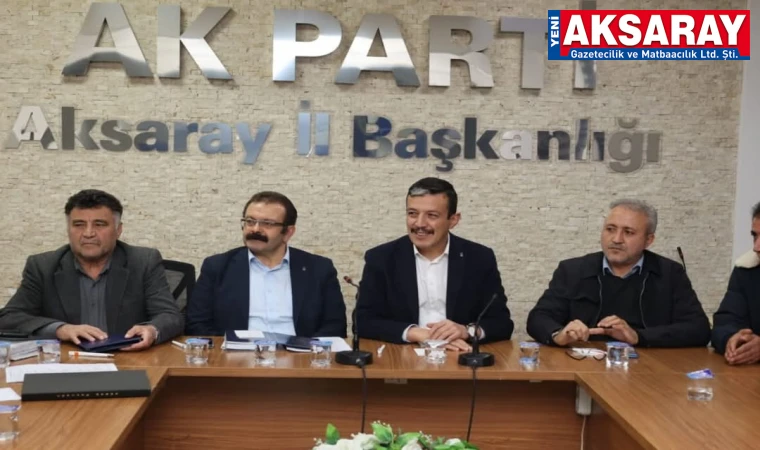 AK Parti de tanışma toplantısı