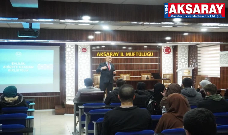 ‘Evliliğe İlk Adım’ seminerleri başladı