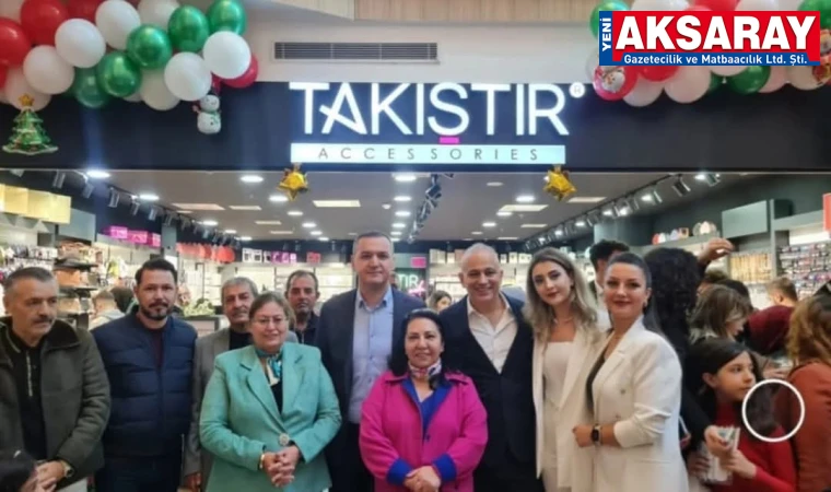 İyi partililer mağaza açılışına katıldı