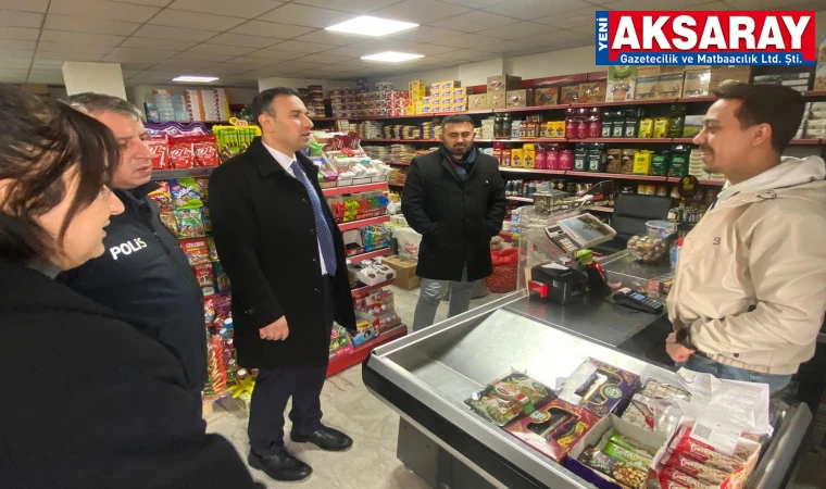 Mahalle esnaflarını ziyaret ettiler