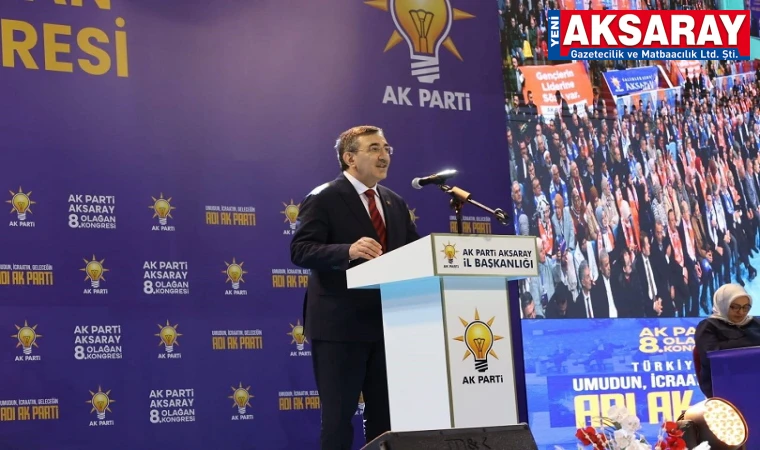 CUMHURBAŞKANI YARDIMCISI CEVDET YILMAZ: ‘Dünyada çok daha etkili hale geleceğiz’