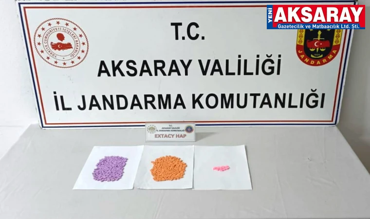 Yine uyuşturucu hap yakalandı