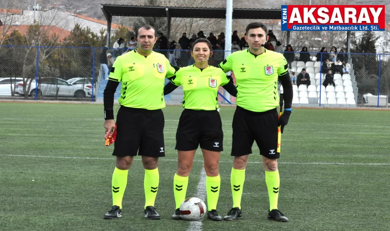 Derbide ha­kem­ler­den iyi yönetim