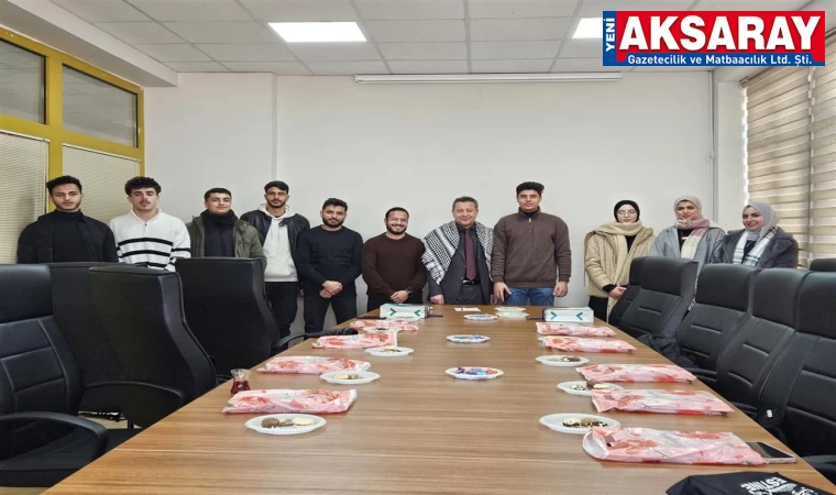 Fi­lis­tin­li öğ­ren­ci­ler ağır­lan­dı