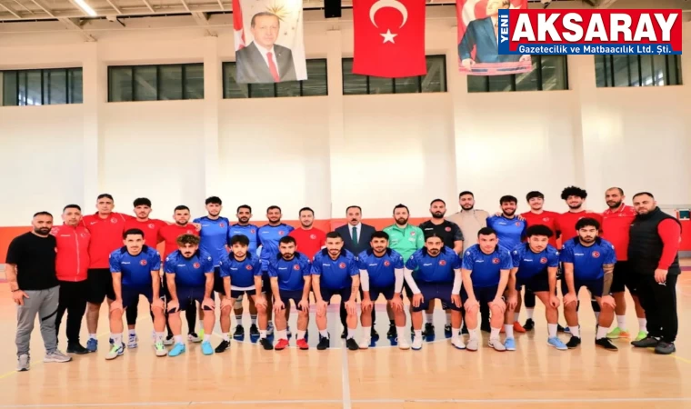 Fut­sal A Milli Ta­kı­mı­na tat­lı­lı ziyaret