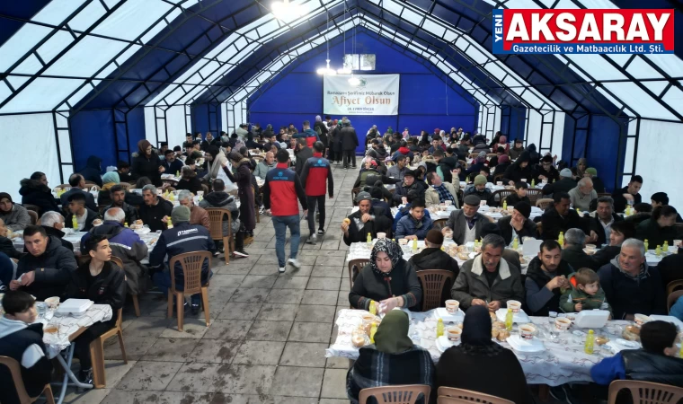 İftar çadırları bu yıl farklı noktalara kurulacak