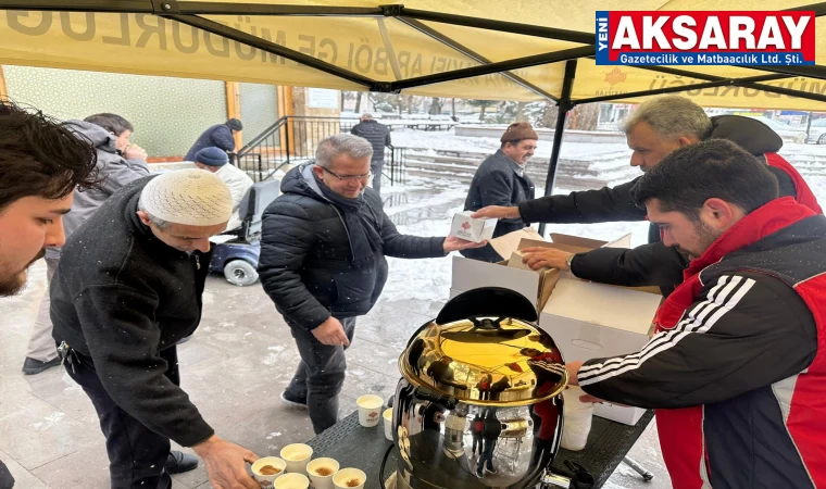 'Manevi atmosferi yaşadık' dediler