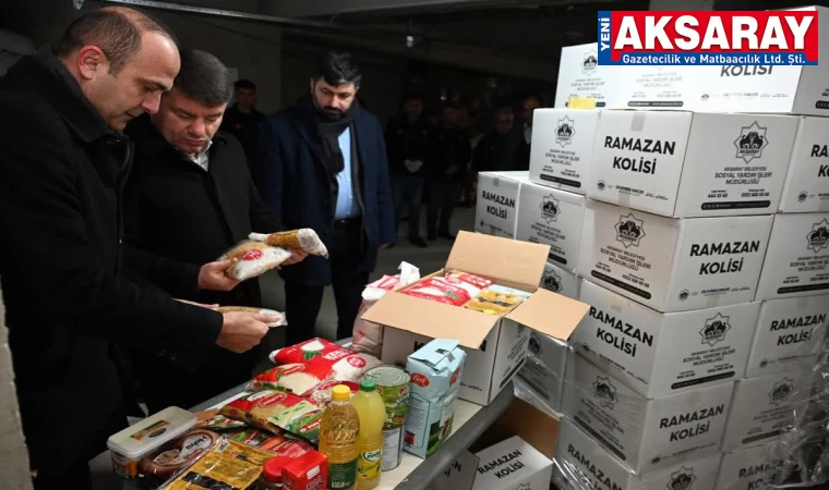 Ramazan kolileri incelendi