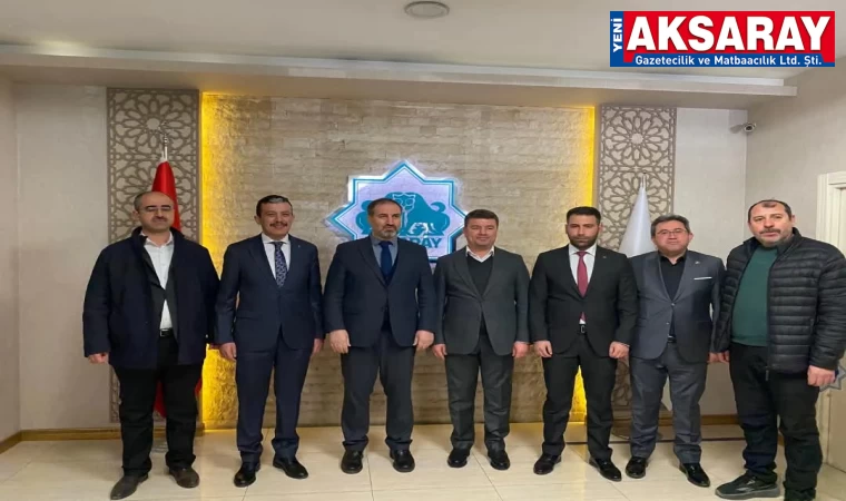 Yeni Genel Başkan Yardımcısı Aksaray'a geldi
