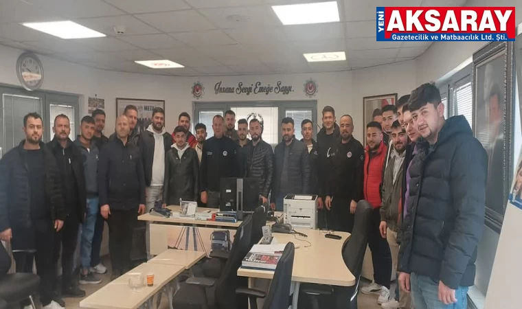 Yeni iş­ba­şı ya­pan­lar sen­di­ka­ya kay­de­dil­di