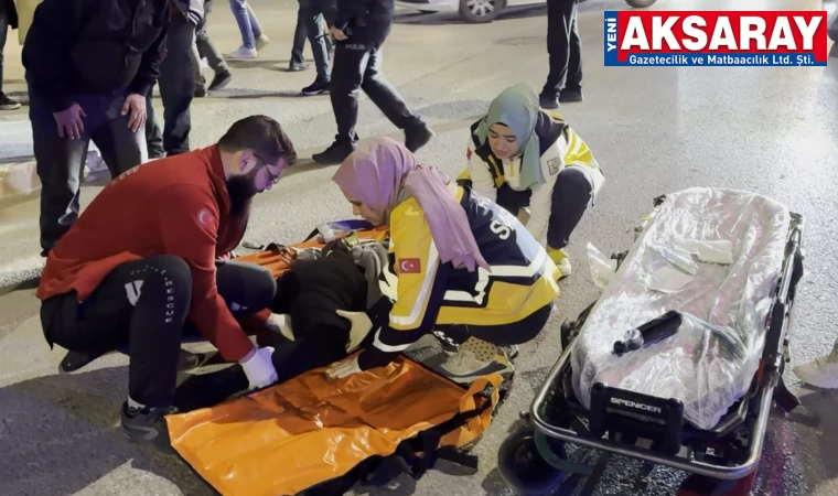 Araç çarptı ağır yaralandı
