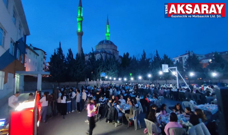 Eği­tim­ci­ler iftar dü­zen­le­di