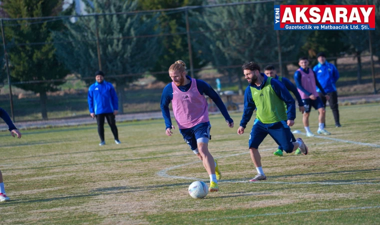 Futbolcular Erbaa mesaisinde