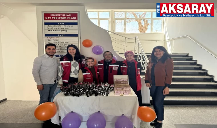 Kaymakamlık girişine özel stant açıldı