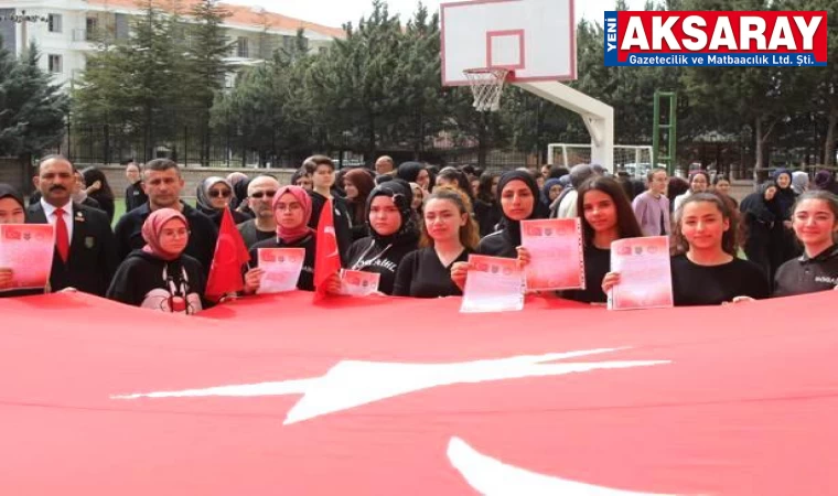Lise öğrencilerinden şehit ailelerine mektup