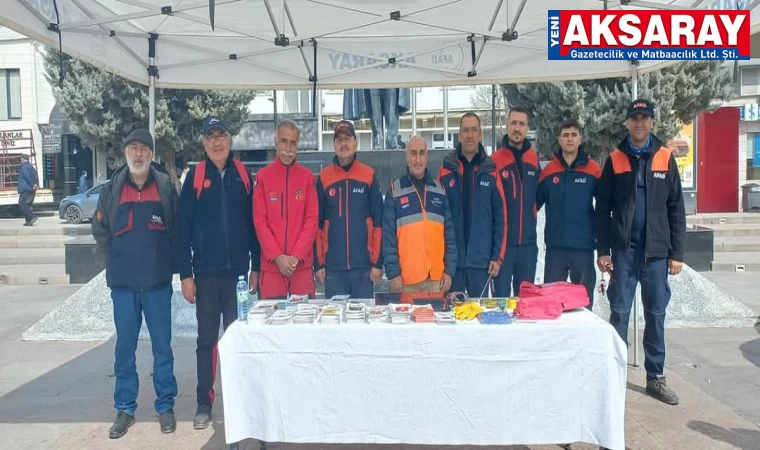 Mey­dan­da AFAD et­kin­li­ği