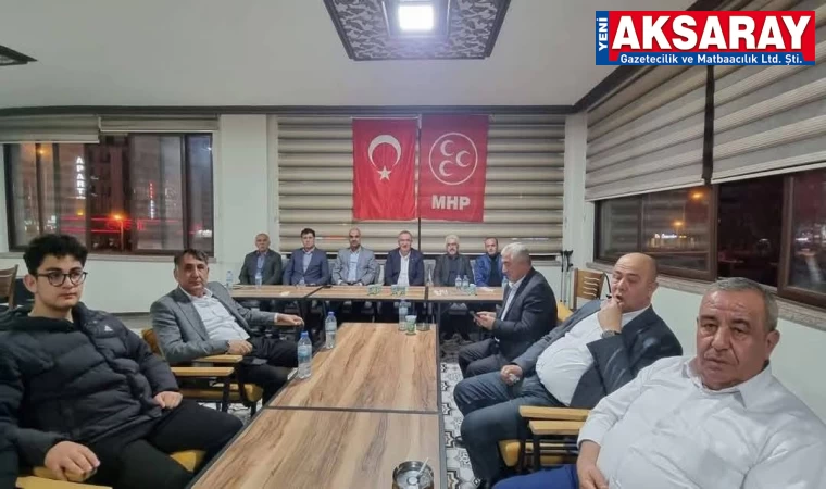 MHP Aylık top­lan­tı­sı­nı yaptı