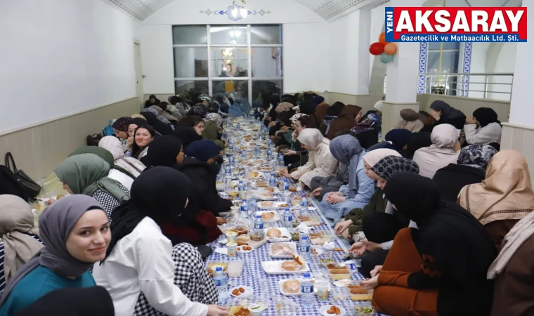 Üniversitede geniş katılımlı iftar programı