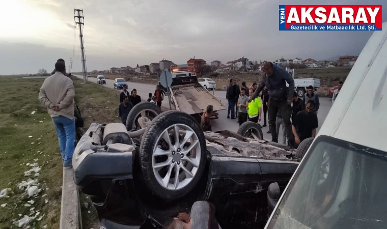 Belediye Başkanı makam aracıyla kaza yaptı