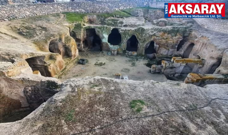 Gaziemir yeraltı kervansarayı ziyarete açıldı