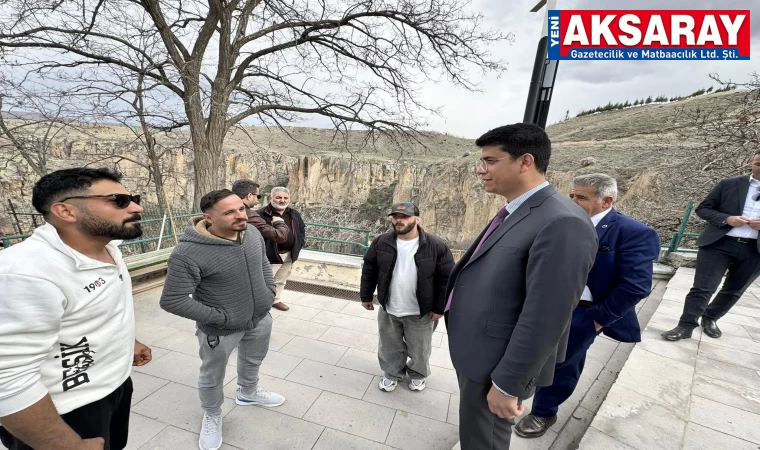 Karşılama merkezini gezerek incelemelerde bulundu